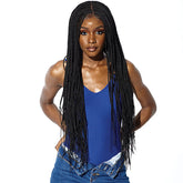 Sensationnel Cloud 9 Ruwa 4x4 Swiss Lace Hand-Braided Front Wig - BOX BRAID 36"